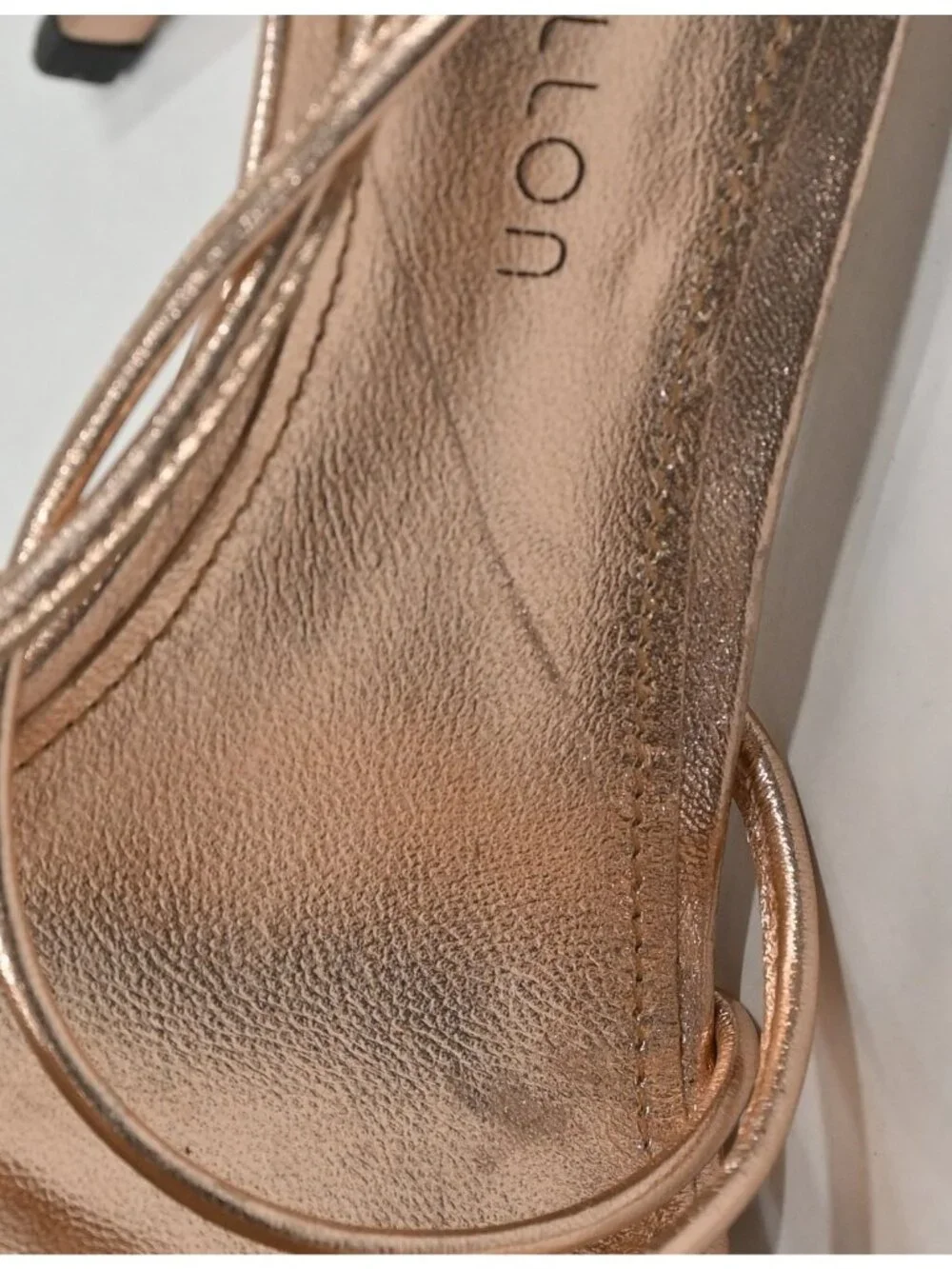 Tamara Mellon Karat Slingback Heels in Rose Gold